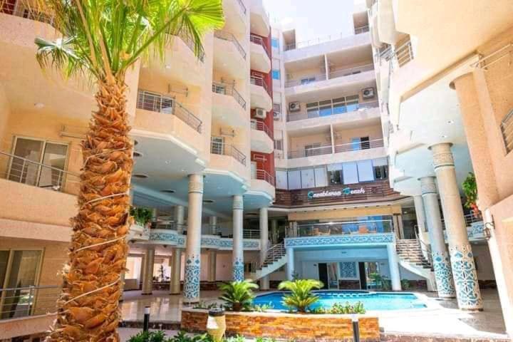 Casablanca Beach For Families And Couples Only Aparthotel Hurghada Ngoại thất bức ảnh