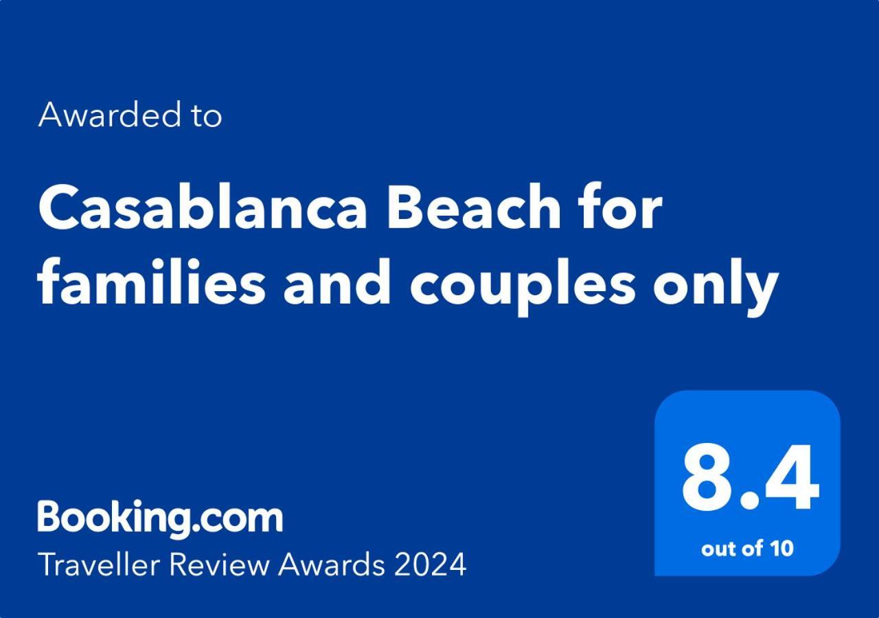 Casablanca Beach For Families And Couples Only Aparthotel Hurghada Ngoại thất bức ảnh